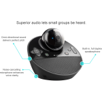 Camera Web Logitech BCC950 ConferenceCam, rezolutie video Full HD, USB - imagine 6