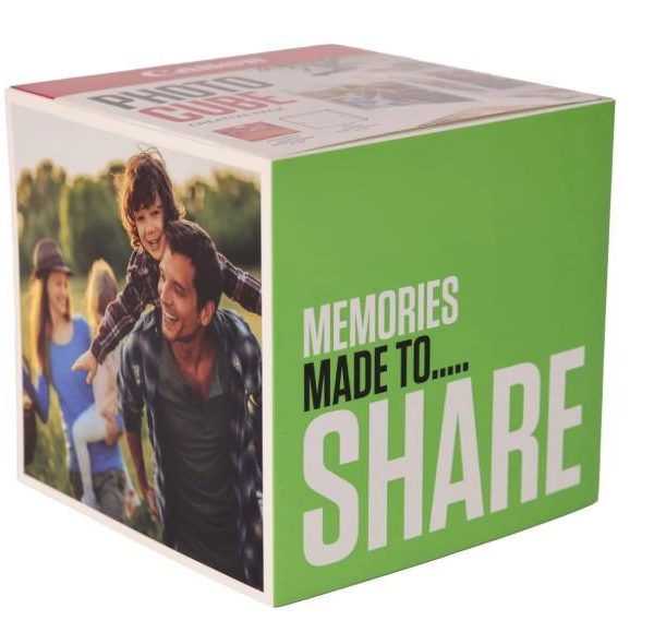 CANON PP-201 13x13CM PHOTO CUBE Green, 40 coli, 1 x