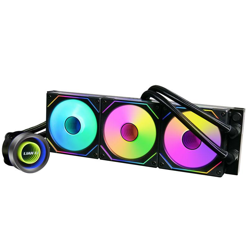 overlay_07ea36e6b290a0180236b031542b37f8.jpg Cooler Procesor Lian Li GALAHAD II 360 Trinity SL-INF ARGB - imagine 1
