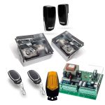 Kit automatizare poarta batanta Motorline SUBWING700, 2.5 m/canat, 230 Vac,