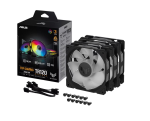 Ventilator Carcasa ASUS TUF GAMING TR120 ARGB NEGRU REVERSE 3IN1, - imagine 5
