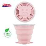 "PAHAR PLIABIL SILICON 270 ML  Material: Silicon Dimensiune: 9.5x8.5 - imagine 2