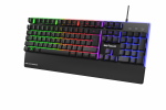Tastatura gaming cu fir iluminata Serioux Nexor, interfata USB, numar - imagine 3
