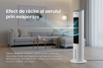 VENTILATOR CU EFECT DE RACIRE PRIN EVAPORARE HEINNER HACLP-MD43WH - imagine 11