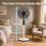 VENTILATOR CU PICIOR HEINNER HMSF-9BK - imagine 14