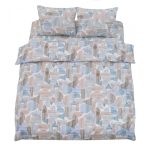 Set de pat king size bumbac,144 TC,Ronda