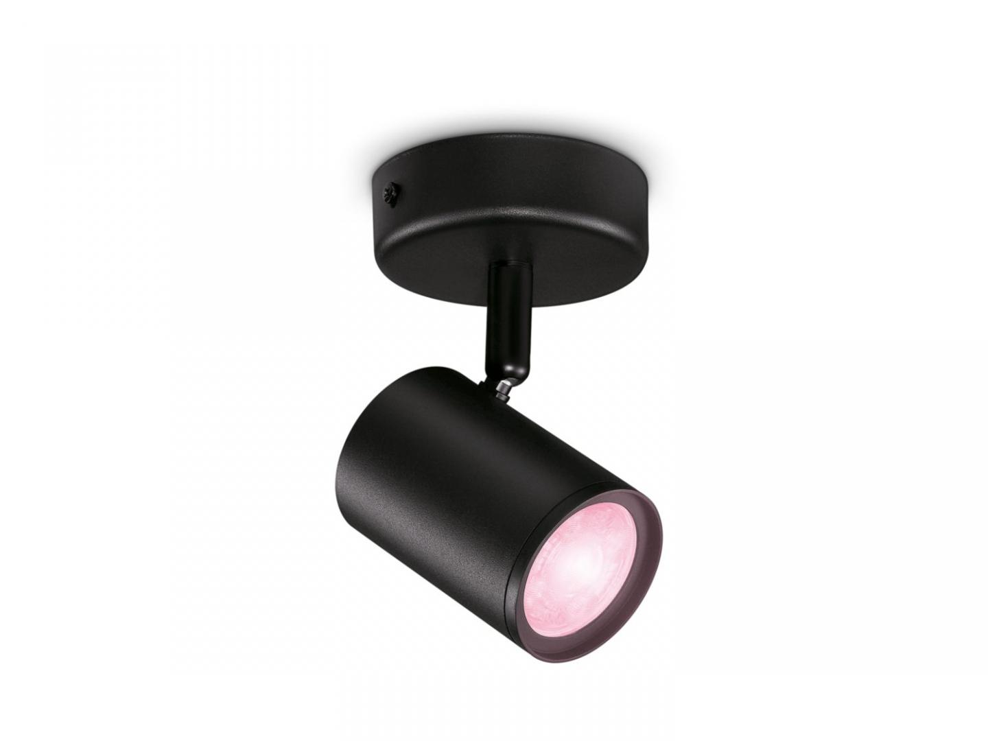 overlay_09a7195e4e67cd5f2e7fc4981f227a2a.jpeg Spot LED RGB WiZ Imageo, Wi-Fi, Bluetooth, 4.9W, 345 lm, - imagine 1