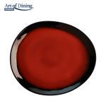 SET 4X FARFURIE OVALA CERAMICA 21 CM, VULCANO, ART OF