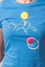 TSHIRT CASUAL F CAL PEGAS AZURE-M - imagine 6