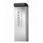 Memorie USB ADATA UR350 32 GB, USB 3.2, Argintiu - imagine 3