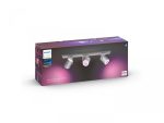 Spot LED RGB Triplu Philips Hue Argenta, Bluetooth, 3xGU10, 3x5.7W - imagine 2