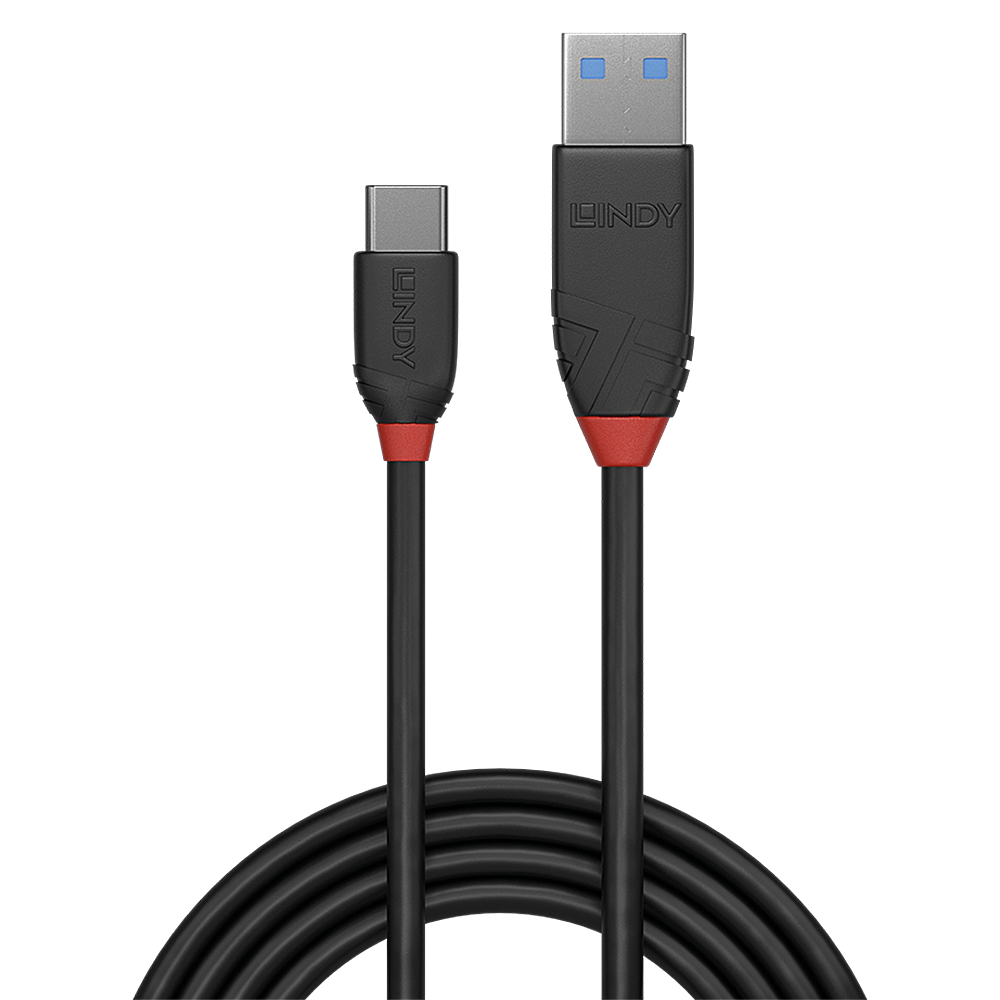 overlay_0a702694d10d9b5e261c64fe8d2275db.png Cablu Lindy 1m USB 3.2 Type A la C 10Gbps - imagine 1
