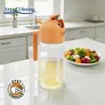 PULVERIZATOR ULEI/OTET 450ML, 2 IN 1, PORTOCALIU, ART OF DINING - imagine 2