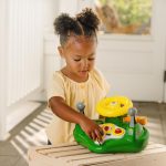 VOLAN DE JUCARIE CU LUMINI SI SUNETE, JOHN DEERE - imagine 5