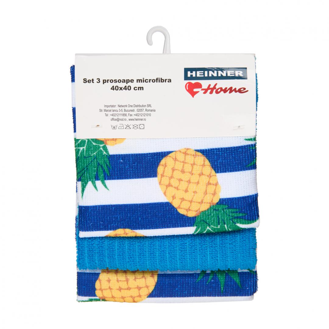 overlay_0abb817d0098e127ce0a897b006256bf.jpg SET 3 PROSOAPE MICROFIBRA 40X40CM ANANAS - imagine 1