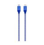 Cablu Date si Incarcare USB Type-C la Lightning Metallic, 1