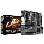 Placa de baza Gigabyte Q670M D3H, Socket 1700, DDR4, Micro-ATX