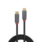 Cablu Lindy USB C la USB C Anthra Line, lungime - imagine 2