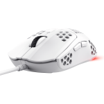 Mouse Gaming Trust GXT 928W Helox, 6400 dpi, Alb