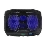Stand Spacer notebook 17″ Gaming, sita metal, Airflow: 72CFM, 2xfan - imagine 6