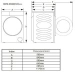 Uscator de rufe HEINNER HHPD-HMK90IVFC+++, 9 kg, Inverter, Clasa: C, - imagine 7