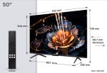 Televizor TCL Mini LED 50C61KS, 126 cm, Smart Google TV, - imagine 2