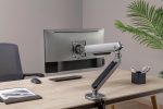 Brat pentru monitor, Material: Oțel, Aluminiu, Plastic, Suprafață finisaj : - imagine 16
