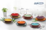 SERVICIU  MASA CERAMICA 18PCS, AQUARELLE, ART OF DINING BY - imagine 5