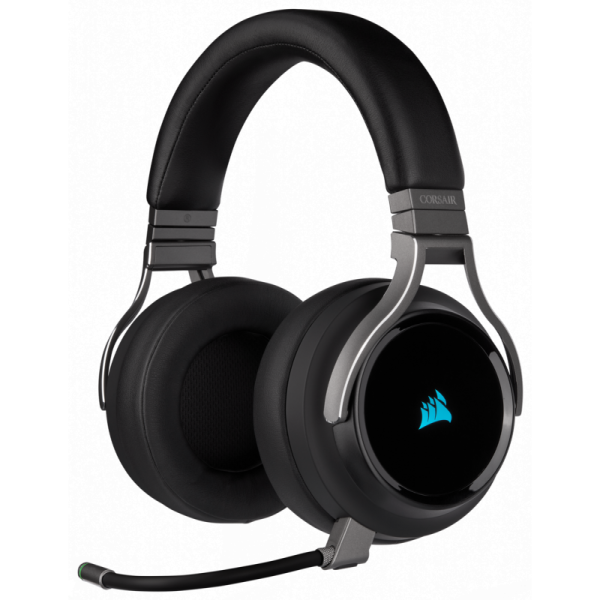 Casti Gaming Head-band CORSAIR Virtuoso RGB, Wireless, Negru