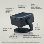 Proiector Epson EF-22N Proiector compact + stand,  cu proiecte - imagine 2