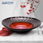 SET 4X FARFURIE ADANCA CERAMICA 30.5 CM, VULCANO, ART OF - imagine 2