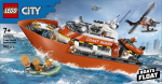 BARCA DE SALVARE SI ELICOPTER ALE.PAZEI DE COASTA LEGO60504 - imagine 2