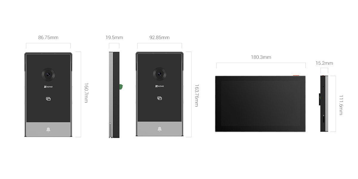 overlay_0fb874eac20d5b395d0d5ca2dd3ce156.jpg KIT VIDEOINTERFON SMART HOME 2MP Monitor color 7" touch - imagine 1