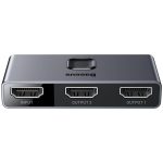 Switch video Baseus Matrix, HDMI bidirectional – 2x HDMI 4K - imagine 3