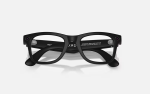 Ray-Ban Meta Wayfarer Gen 2 AI Glasses Matte Black/Clear (Large) - imagine 4