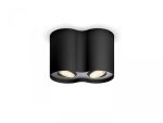 Spot LED Dublu Philips Hue Pillar, Bluetooth, 2xGU10, 2x5W, 700