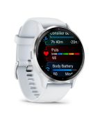 Ceas Garmin Venu 3 Silver/Whitestone - imagine 3