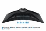 Monitor Samsung 32" LS32BG650EUXEN, Curvature: 1000R, Diagonal (inch): 32, Diagonal - imagine 23