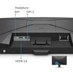 Monitor BenQ 23.8" EX240N, Diagonal (inch): 23.8, Diagonal (cm): 60.5, - imagine 2