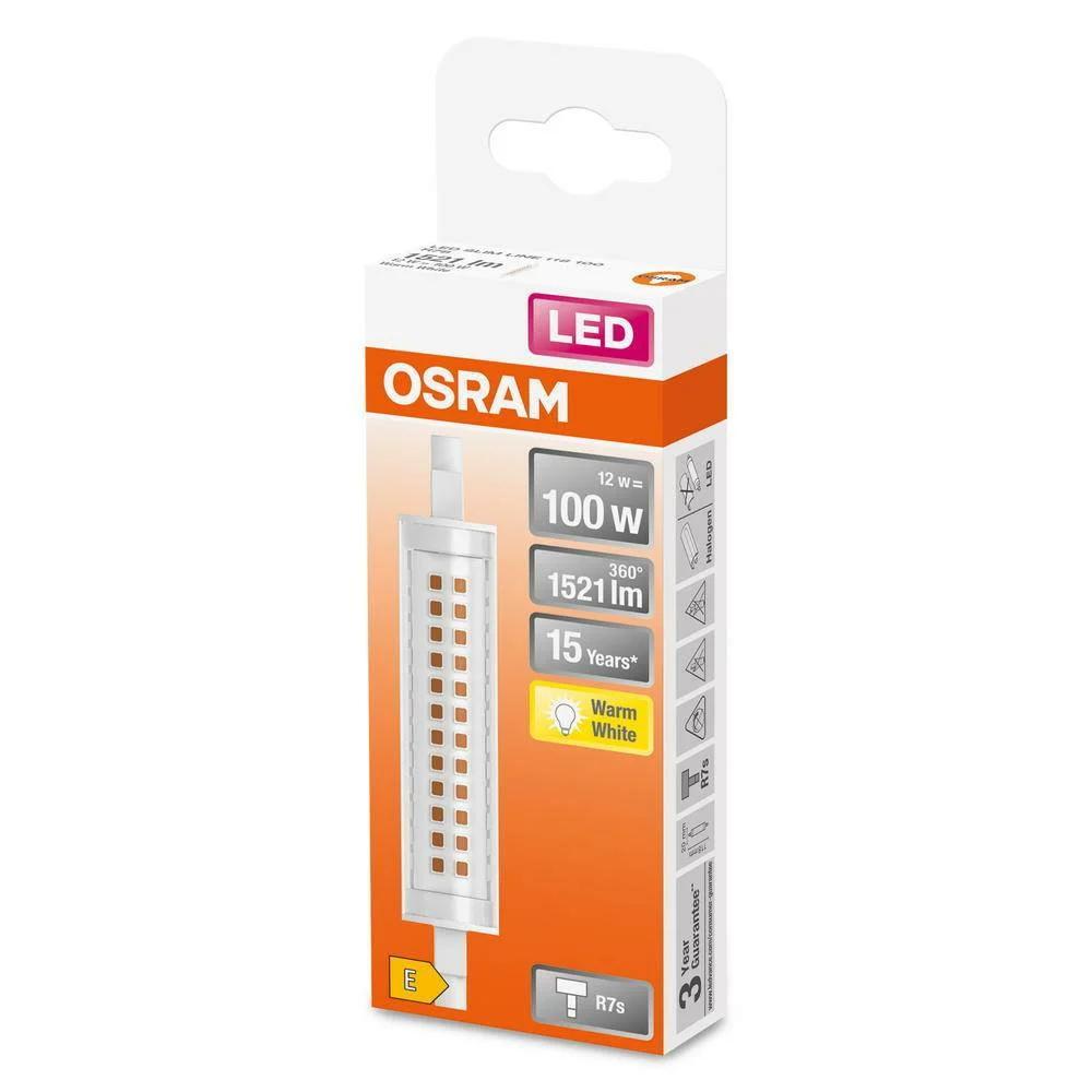 overlay_114ab20d928a318eba5e51080eb01443.jpg Bec LED Osram SLIM LINE, R7s, 12W (100W), 1521 lm, - imagine 1