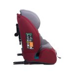 Scaun auto 76-150CM(15M-12Y), R129, isofix si top tether, rosu, U-Grow - imagine 3