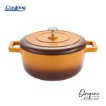 SEMIOALA ALUMINIU TURNAT + CAPAC 24x12 CM,3.9L, NICOLAI TAND, ORIGINI,