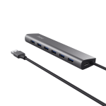 Hub Trust Halyx , 7 porturi USB 3.2 Gen 1, - imagine 5