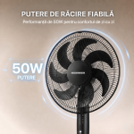 VENTILATOR CU PICIOR HEINNER HSF-M750DBK - imagine 9