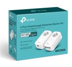 TP-Link Kit Gigabit Powerline Passthrough cu 3 Porturi AV1300, TL- - imagine 3