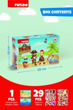 JOC MAGNETIC DIN SPUMA EVA, PIRATI, PUEDO - imagine 3