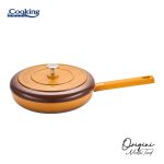 TIGAIE ALUMINIU TURNAT + CAPAC 26x5CM, NICOLAI TAND, ORIGINI, COOKING