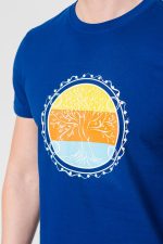 TRICOU  ROATA FAMILIE BARBATI   ROYAL BLUE-M - imagine 6