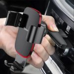 SUPORT AUTO Baseus Metal Age Gravity pt. SmartPhone, fixare in - imagine 4