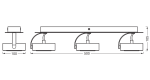Spot LED triplu ajustabil Ledvance DECOR VENUS, 16W, 1500 lm, - imagine 3